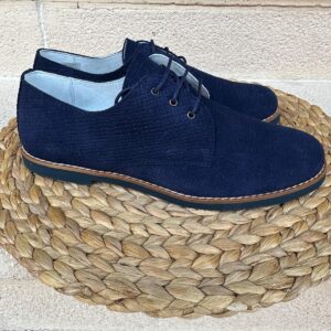 zapato niño blucher serraje