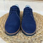 zapato niño blucher serraje